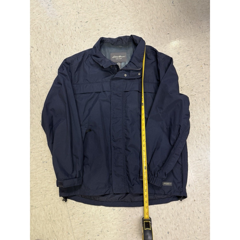 Eddie Bauer Lightweight Men's Jacket Navy Blue Size Large - Picture 7 of 7